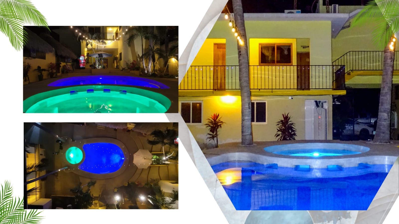 Hotel y alberca Palma Real